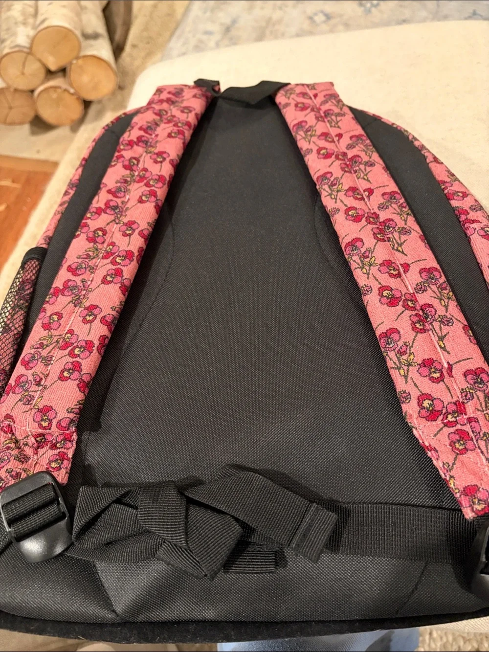 RSQ Floral Channel Cord Backpack/NWT